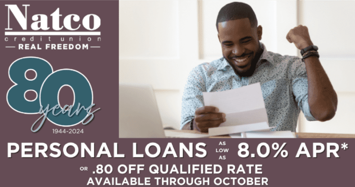 personal loans as low as 8.0% APR